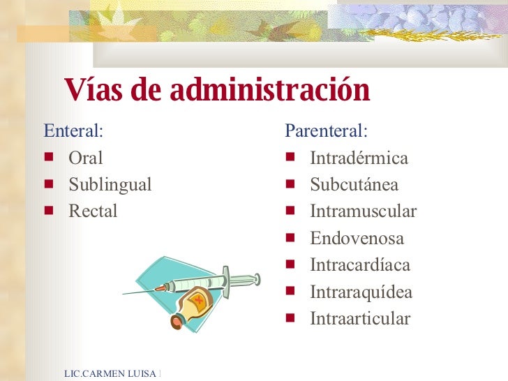 Administracion De Medicamentos Administracion De Medicamentos