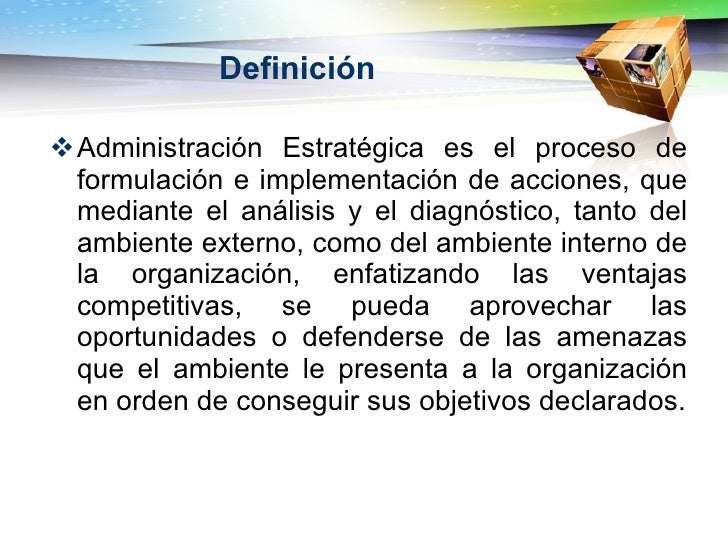 Conceptos De Administracion Estrategica Pdf