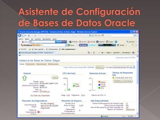 Asistente de Configuración de Bases de Datos Oracle