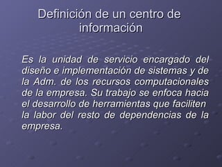 AdministracionCentrosInformacion