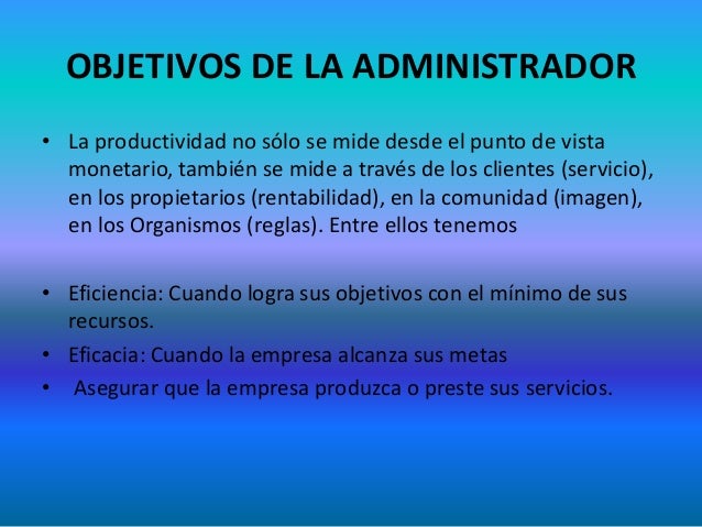 Administracion de empresas