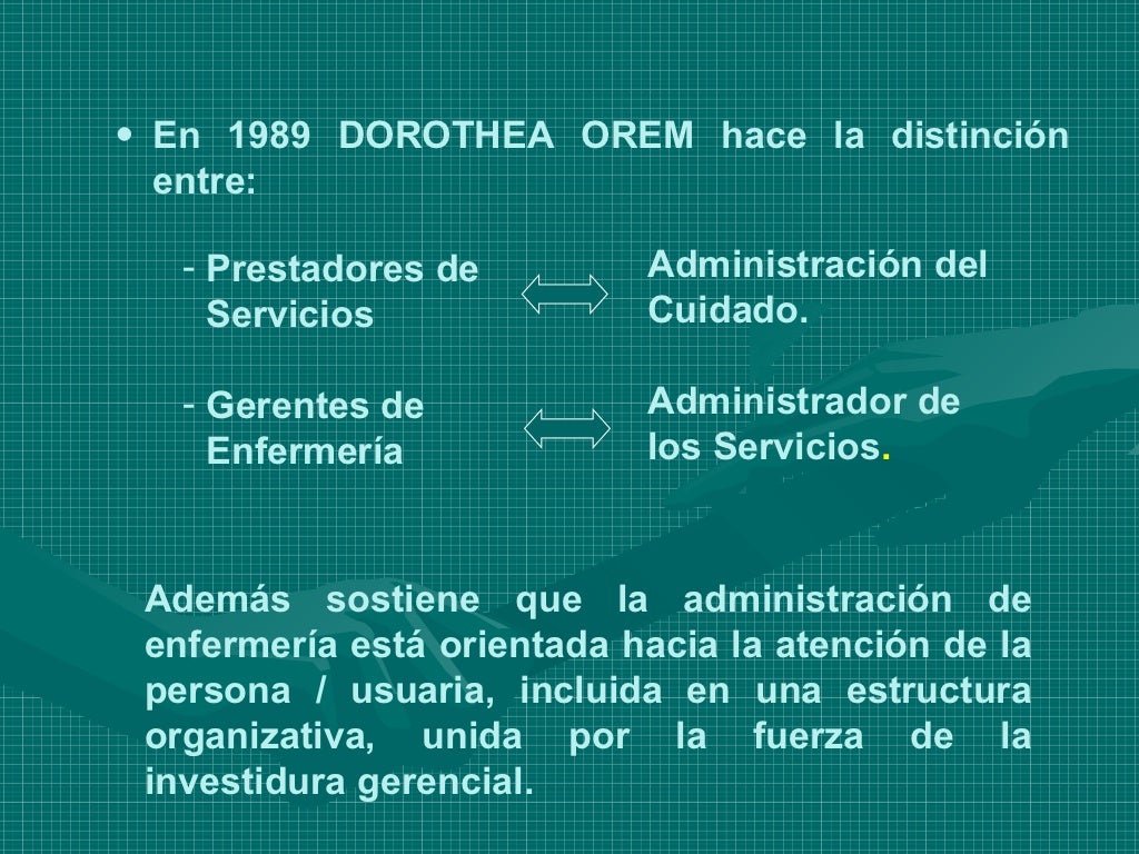 Administracion de los servicios de enfermeria