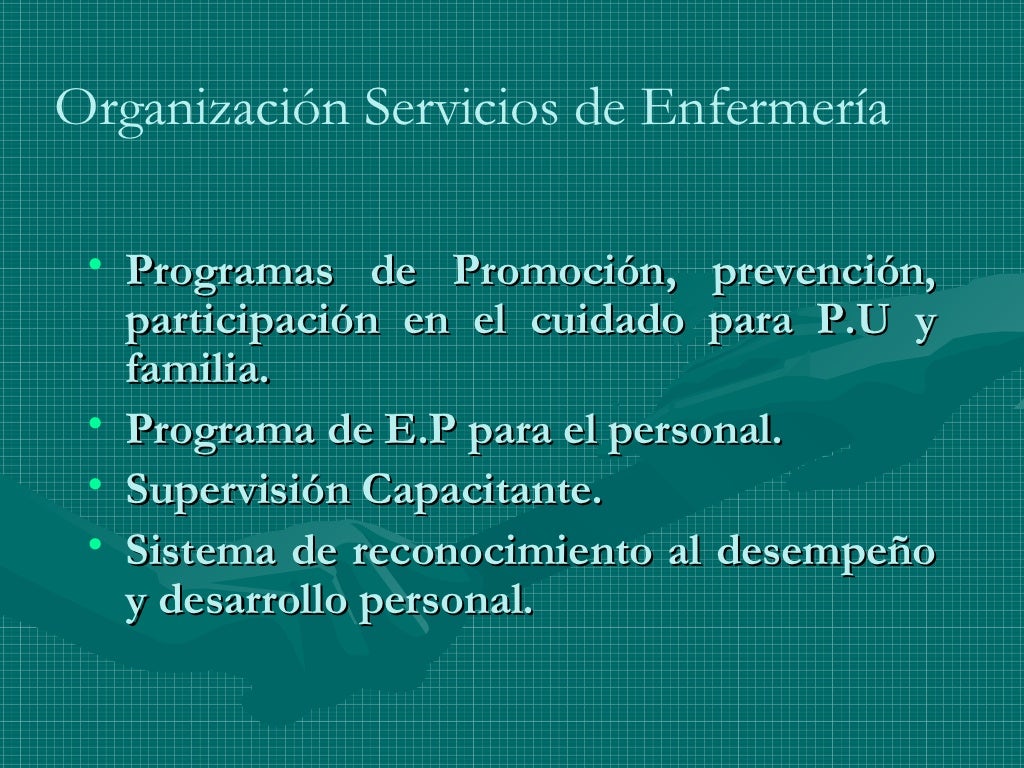 Administracion de los servicios de enfermeria