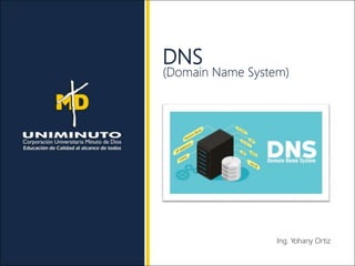DNS
(Domain Name System)
Ing. Yohany Ortiz
 