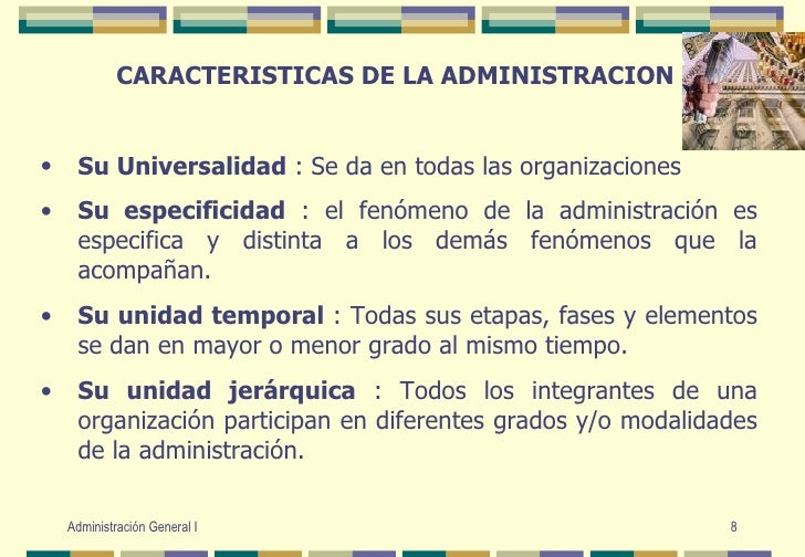 Administracion General I