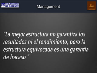 Management
Gestión Empresarial

 