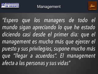 Management
Gestión Empresarial

 
