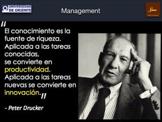 Management
Gestión Empresarial

 