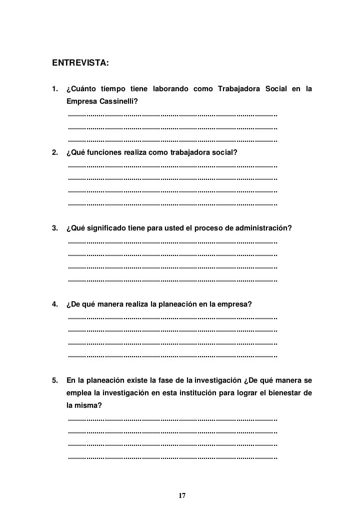 preguntas para una entrevista un profesionista entrevista a la trabajadora social de la empresa cassinelli preguntas para una entrevista un profesionista entrevista a la trabajadora social de la empresa cassinelli