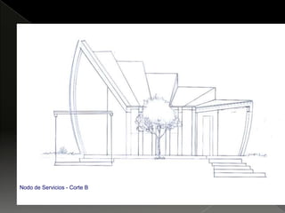 Nodo de Servicios - Corte B
