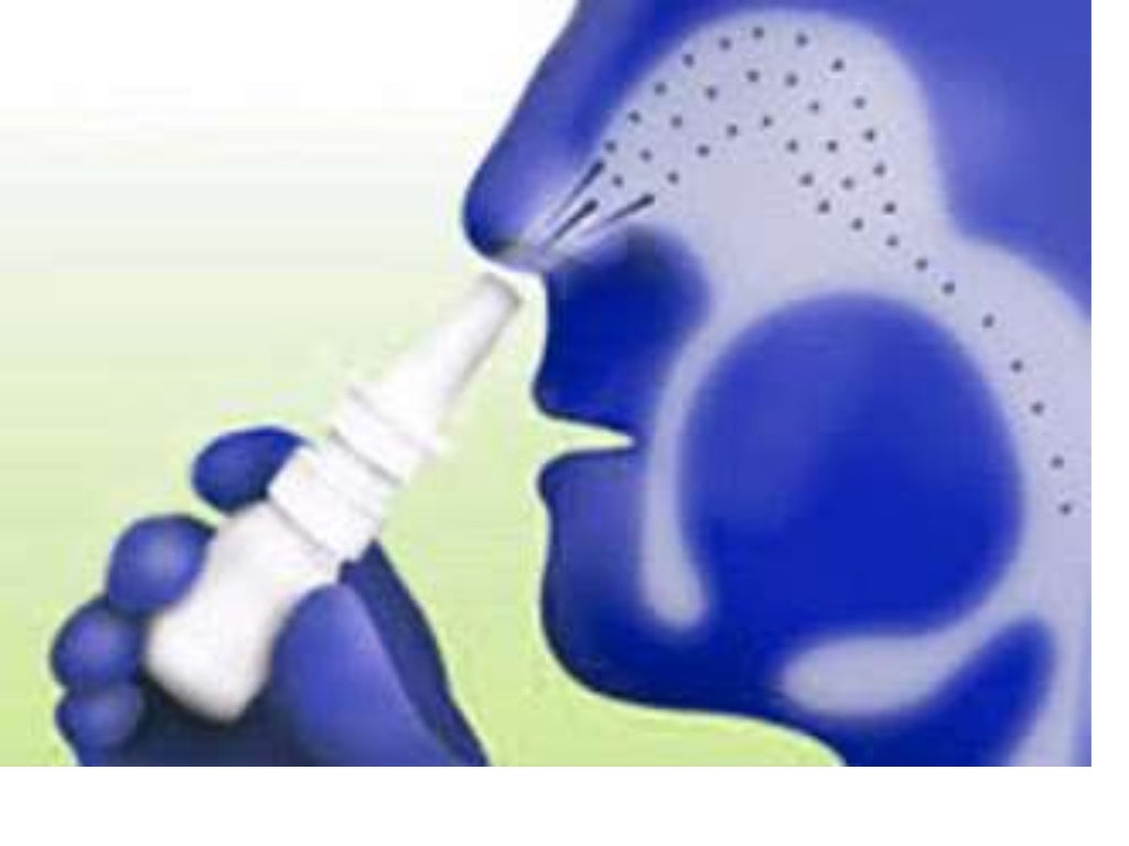 Administração de medicamentos via nasal