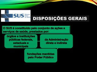 DISPOSIÇÕES GERAIS
 