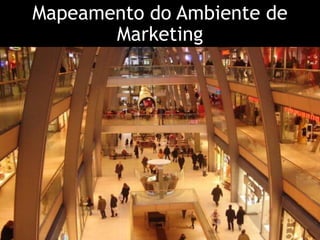 Mapeamento do Ambiente de Marketing  