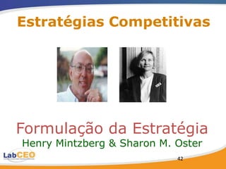 A Cadeia de Valor e a Análise da
                         Diferenciação
• Construir a cadeia de valor da
  empresa e dos clientes;
• Identificar os direcionadores de
  singularidade de cada atividade;
• Selecione      as    variáveis   mais
  promissoras para a diferenciação da
  empresa;
• Localizar os relacionamentos entre a
  cadeia de valor da empresa e dos
  seus clientes.


                                          42
 