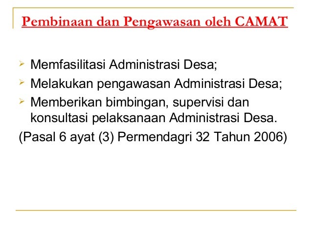 Administrasi desa Administrasi desa