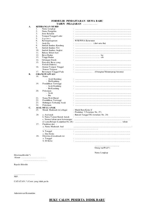 Administrasi kepala sekolah