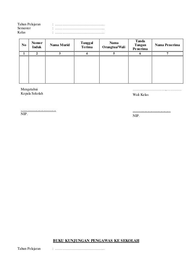 Administrasi kepala sekolah