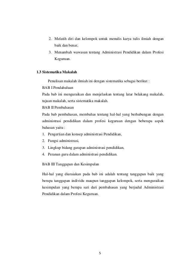 Administrasi Pendidikan Dalam Profesi Keguruan