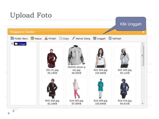 Upload Foto
              Klik Unggah
 