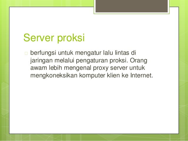 Administrasi server