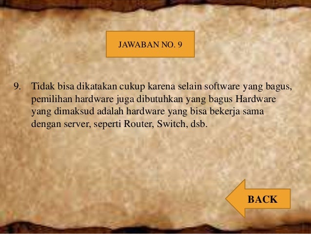 Kebutuhan Server Untuk Lalu Lintas Dan Aplikasi Jaringan Komputer