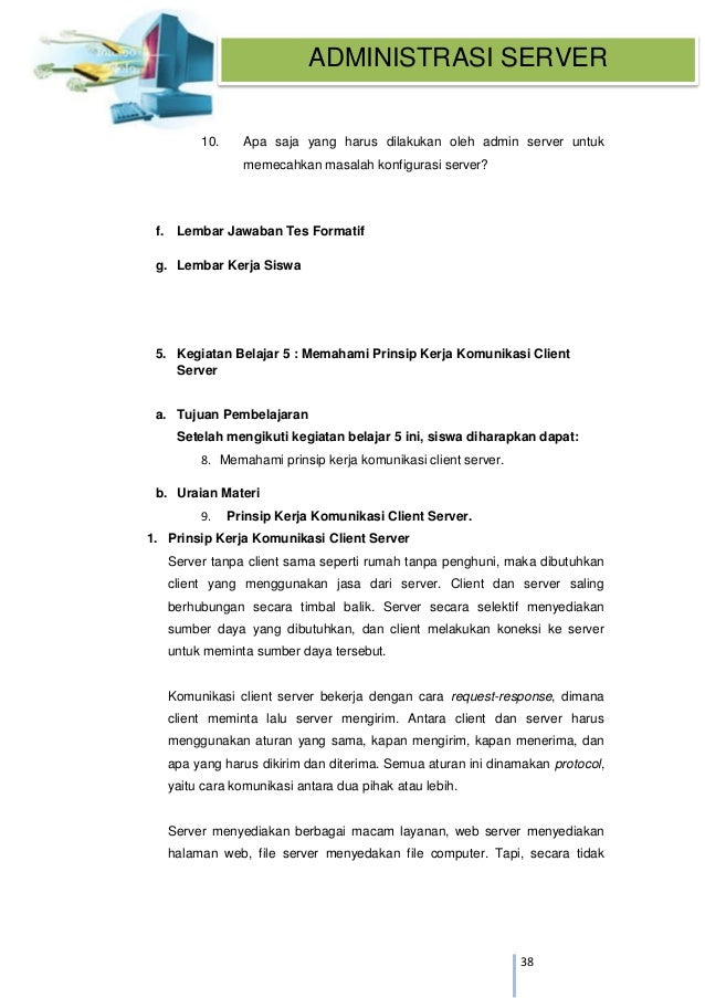 Administrasi Server 1