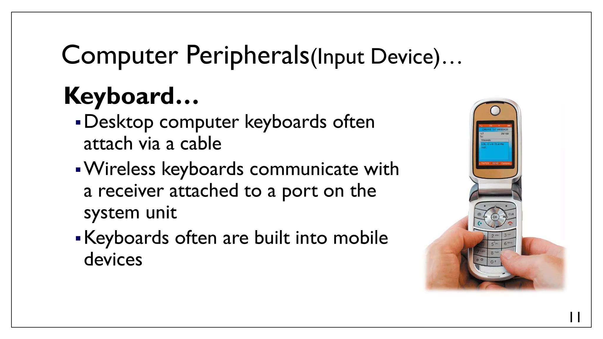 Administrate network and hardware peripherals Lecture #1