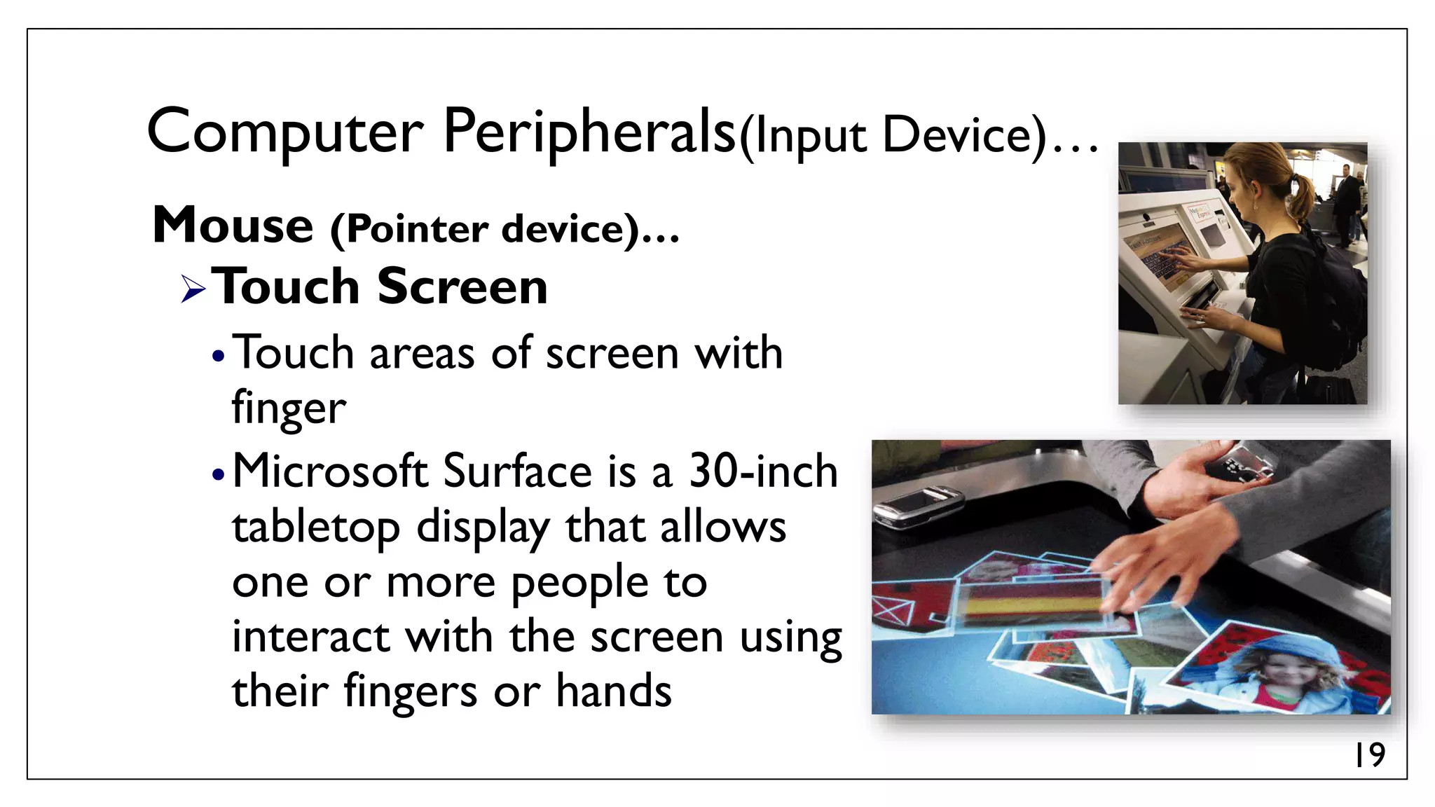 Administrate network and hardware peripherals Lecture #1