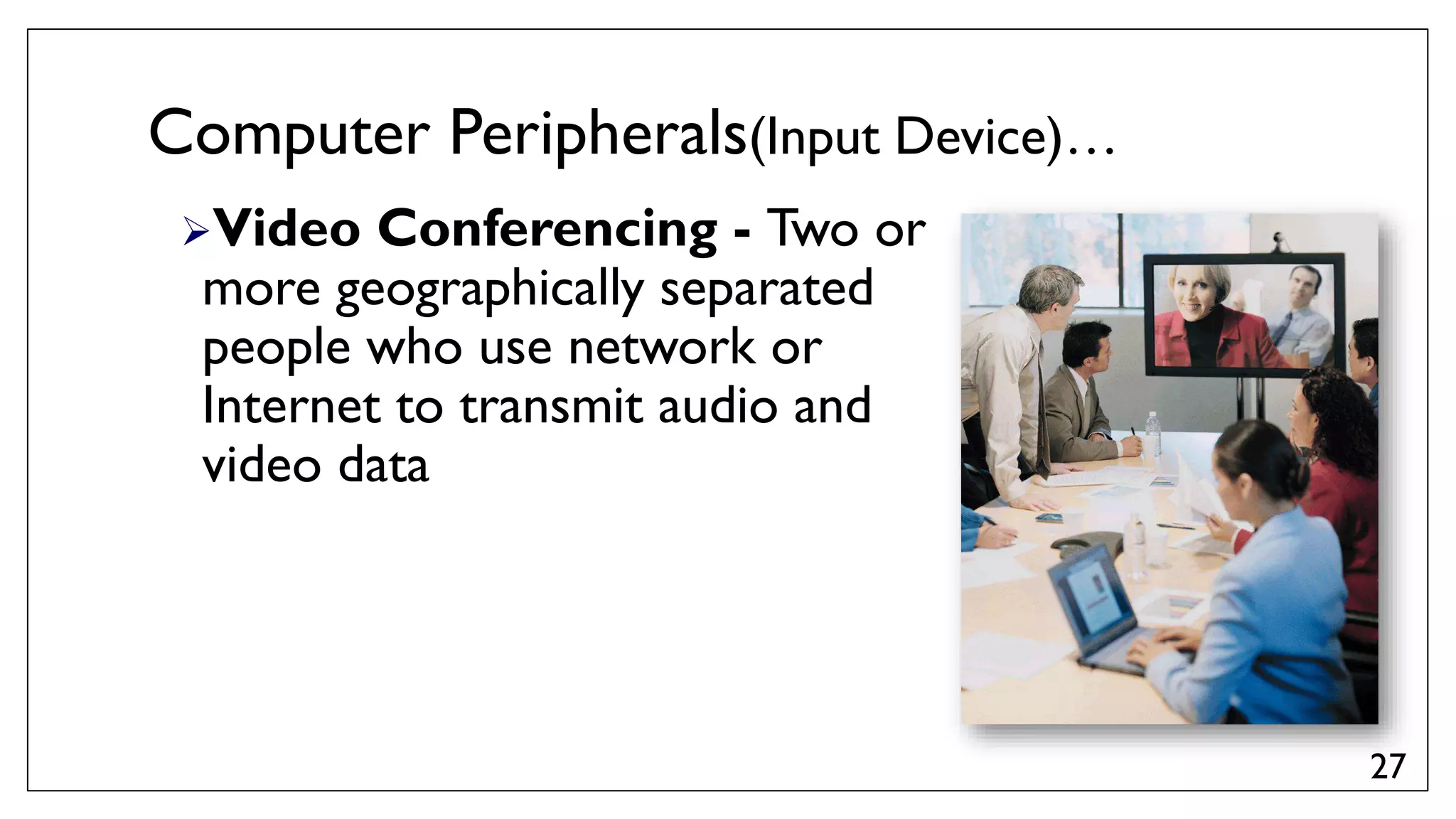 Administrate network and hardware peripherals Lecture #1