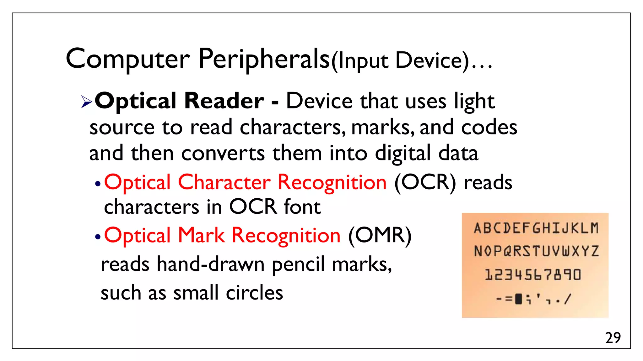 Administrate network and hardware peripherals Lecture #1