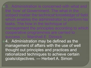 Administration | PPTX
