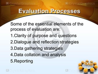 Administration and Supervision in Evaluation | PPT