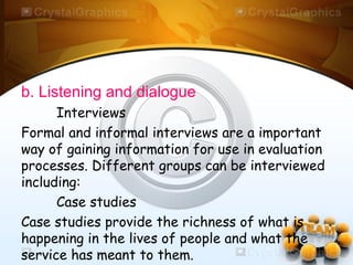Administration and Supervision in Evaluation | PPT