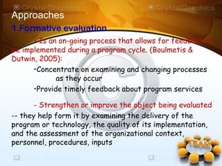Administration and Supervision in Evaluation | PPT