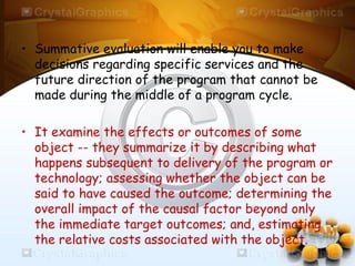 Administration and Supervision in Evaluation | PPT