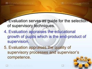 Administration and Supervision in Evaluation | PPT