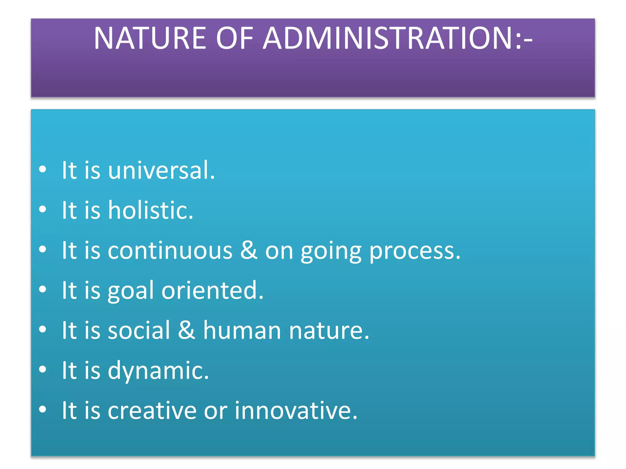 PPT on Administration | PPTX