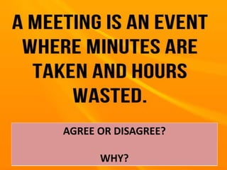 AGREE OR DISAGREE?
WHY?
 