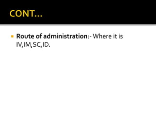 Administration of Medication, Unit - 12 FON | PPTX