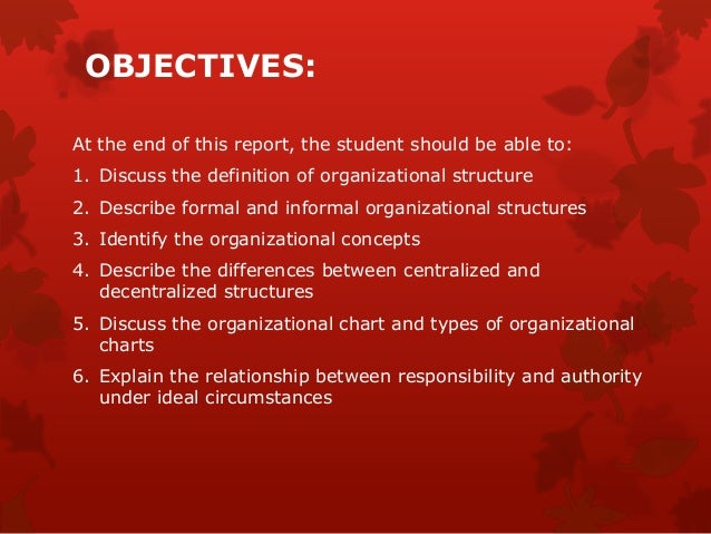 Purpose Of Organizational Chart