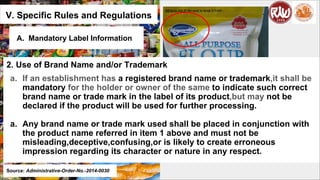 Mandatory Label Information Example Administrative-Order-No.-2014-0030 Mandatory Labeling Requirements.pdf