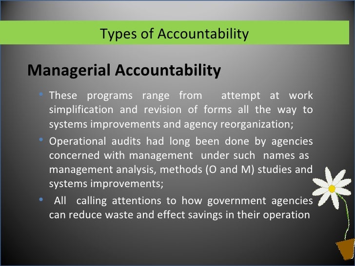 Administrative Accountability