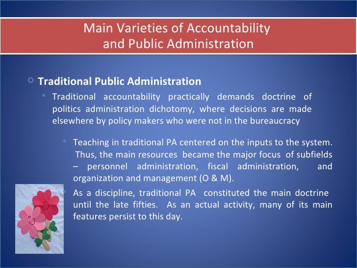 Administrative Accountability