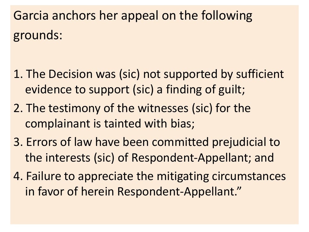 Samples of Decided Administrative Cases in the Philippines