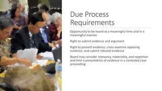 Administrative hearings 101 | PPT
