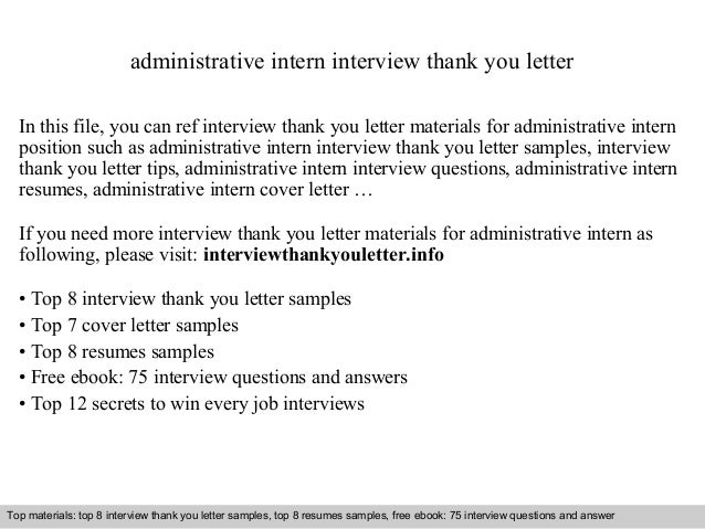 Intern Thank You Letter from image.slidesharecdn.com