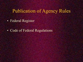 Administrative law | PPSX