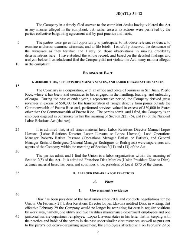 Administrative Law Judge decision in Case No. 24CA075533