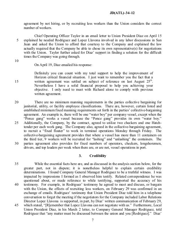 Administrative Law Judge decision in Case No. 24CA075533