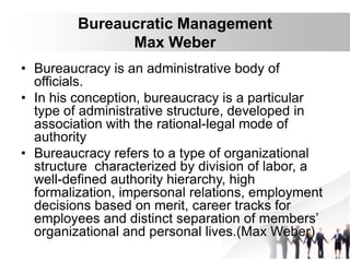 Administrative management (lec 4) | PDF